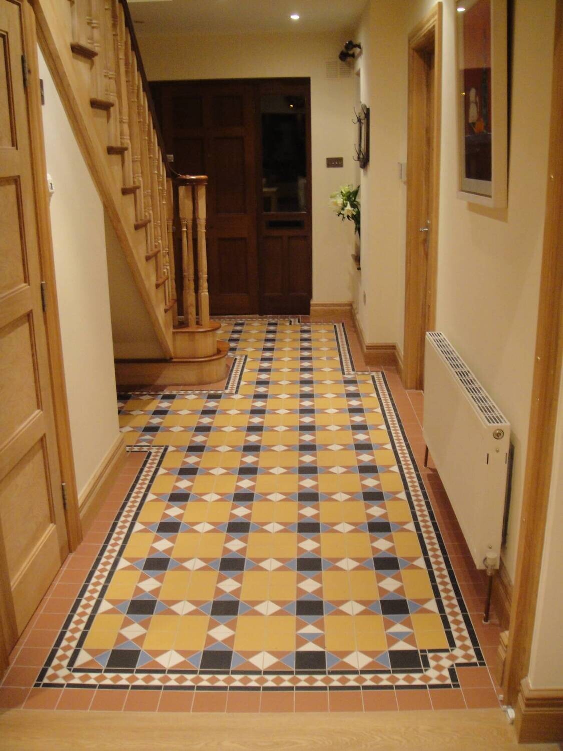 Victorian Mustard Mosaic Panel 285x285 Matt PTV36+