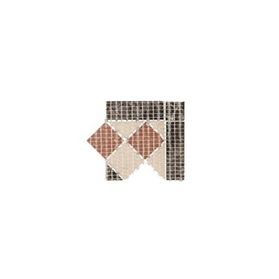 Victorian Red Mosaic Corner 93x93 Matt PTV36+