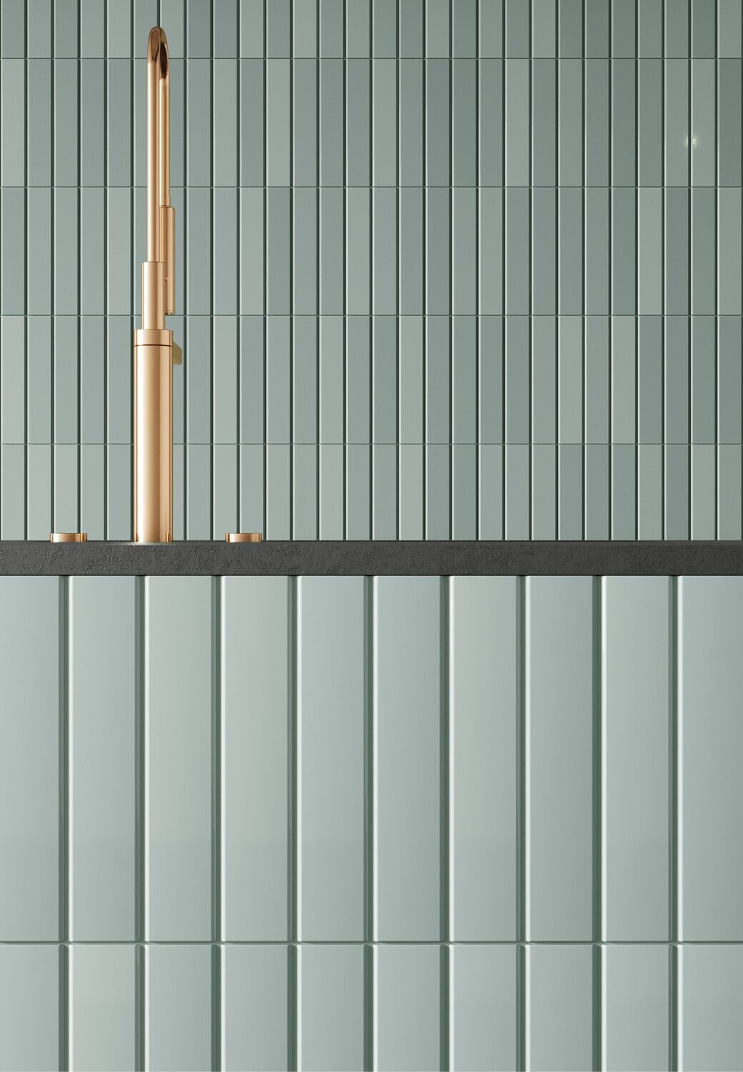 Metro Tones Aqua Gloss 250x50