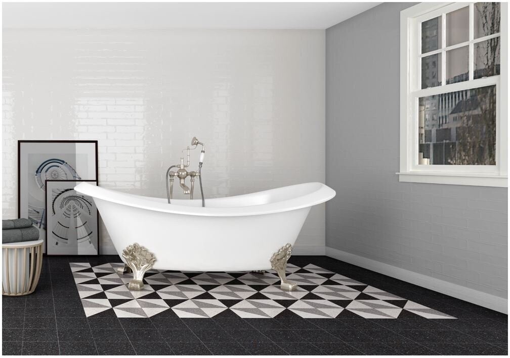 Demure Blanco Matt 150x75mm