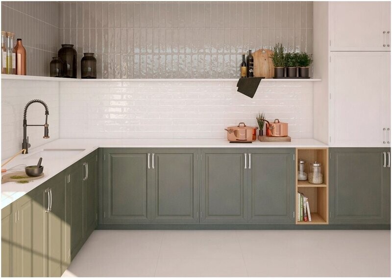 Demure Cream Semi gloss 300x75mm