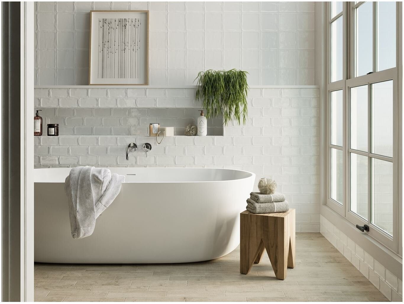 Soho Blanco 150x75 Gloss