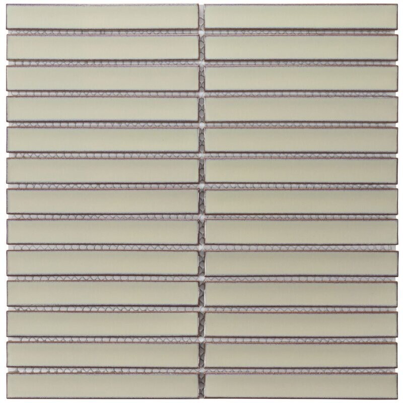 Kit Kat Oslo Latte Gloss Mosaic Tile