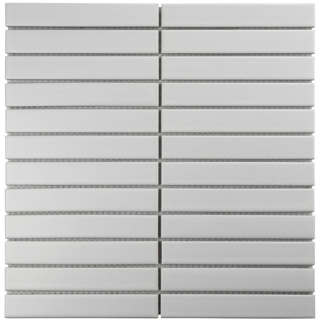 Kit Kat Oslo Pure Blanco Matt Mosaic Tile