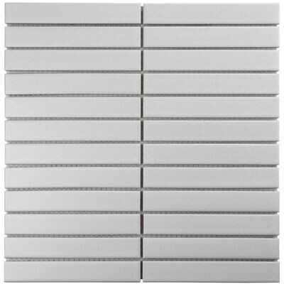 Kit Kat Oslo Pure Blanco Matt Mosaic Tile