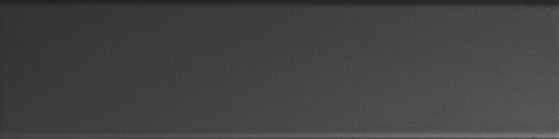 Fluted Black Plain Matt 300x75