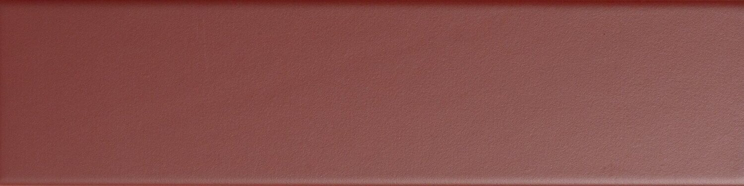 Fluted Red Plain Matt 300x75 Tiles