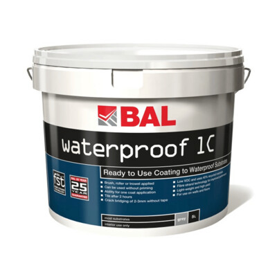 BAL Waterproof 1C Kit 5LTR Ready To Use