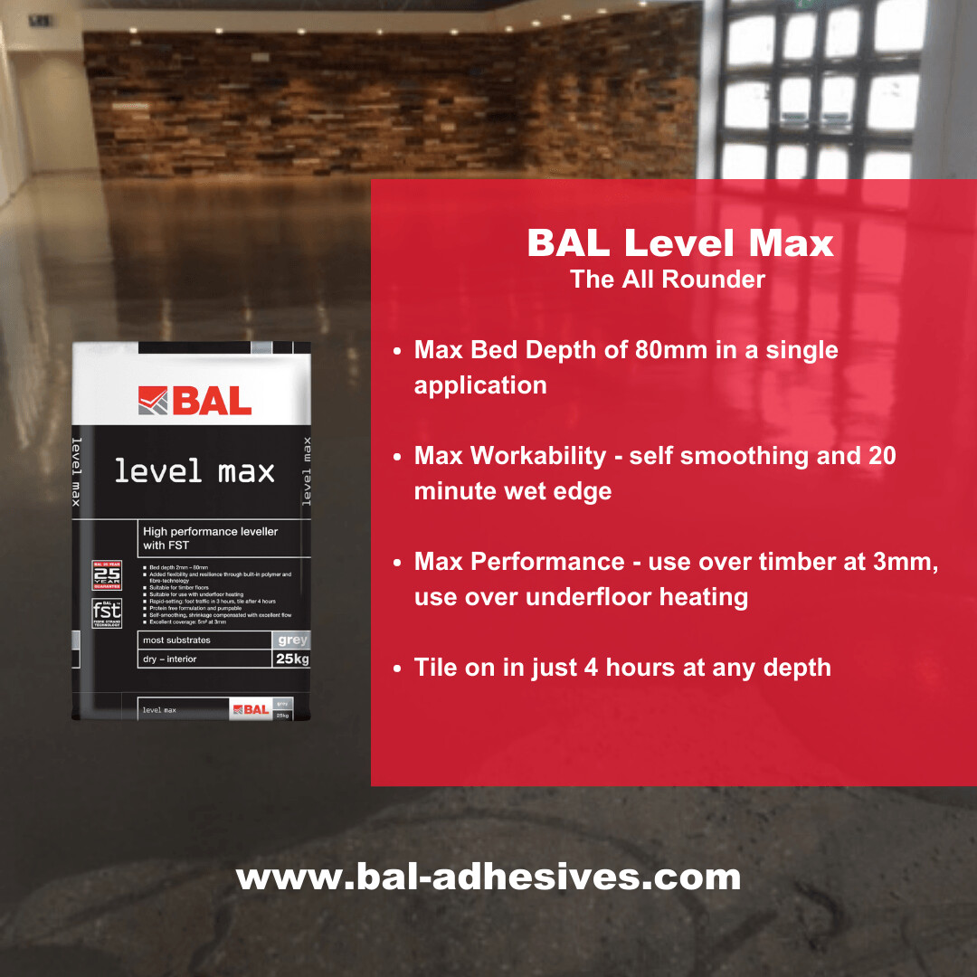 BAL Level Max All In One Leveller 25kg