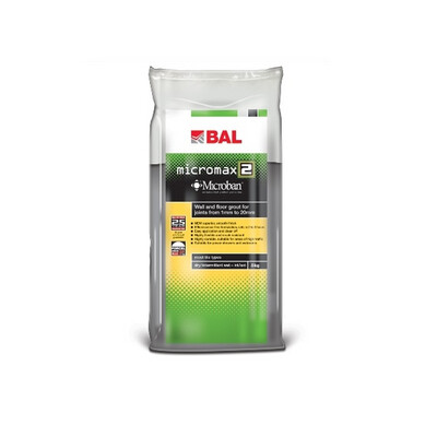 BAL Micromax 2 Flexible Wall/Floor Grout - Microban 5kg