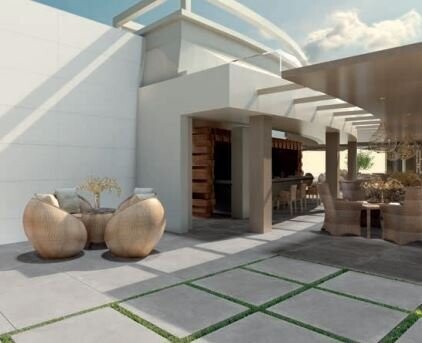 Shade White Ral 9003 Matt R10 PTV36+