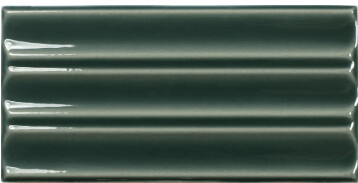 Translucid Verde Flute 62x125 Gloss