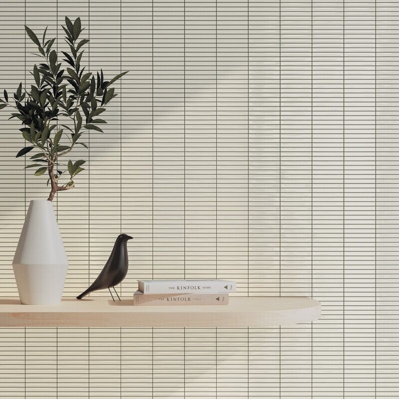 Colour Stix Snow White Porcelain Gloss 116x116mm