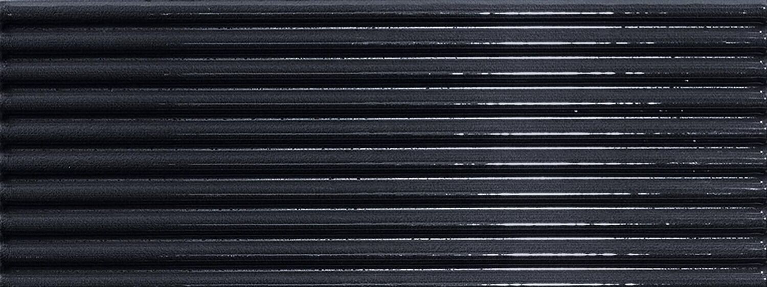 Lustra Charcoal Gloss Stripe