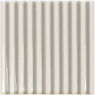 Kai Stripe Soft White Greenish-Gray