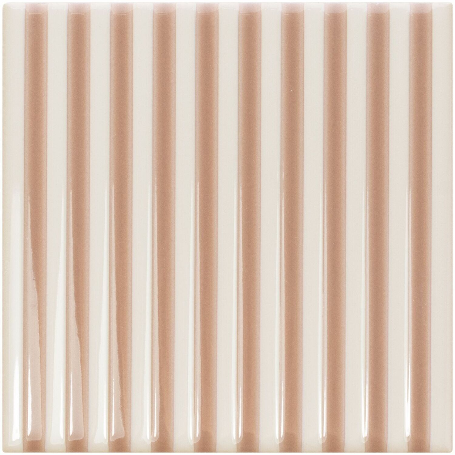 Kai Stripe Soft White Apricot