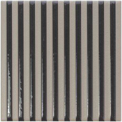 Kai Stripe Gray Stone Black
