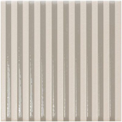 Kai Stripe Off- White Stone Gray