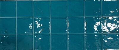 Cambridge Teal Gloss 150x150mm