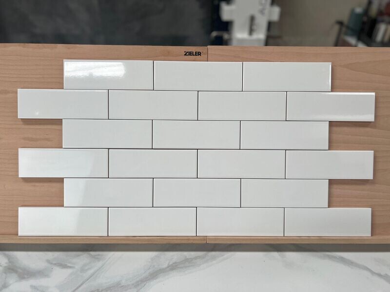 Monobrick White Gloss 200x65mm