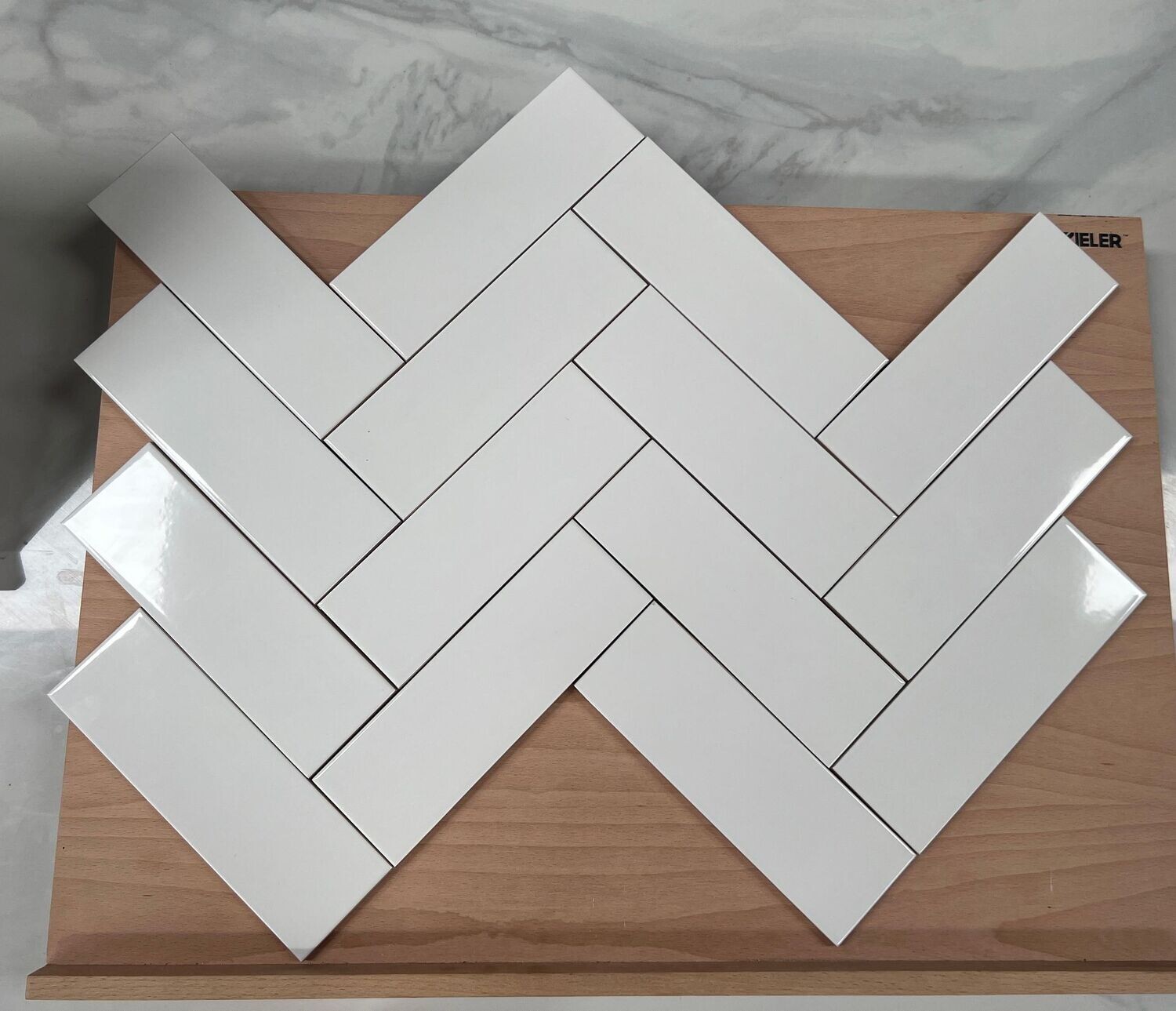 Monobrick White Gloss 200x65mm