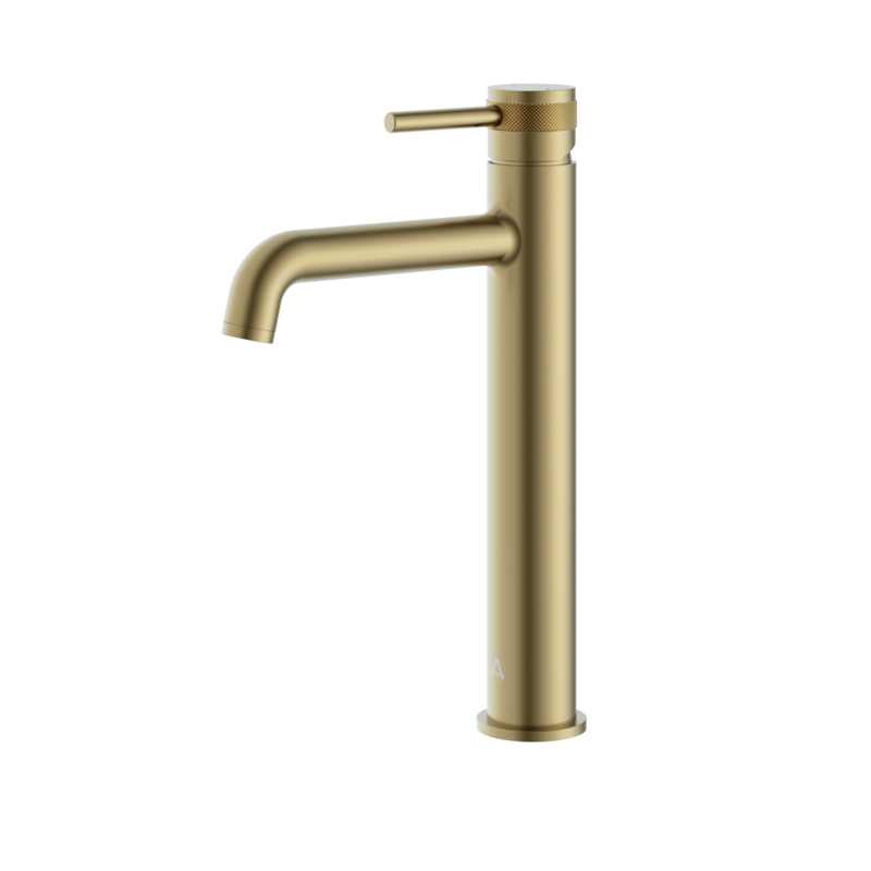 Siena Tall Basin Mono Brushed Brass