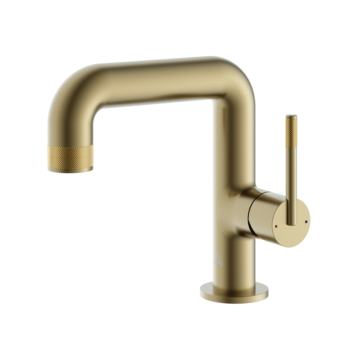 Siena Basin Side Lever Brushed Brass