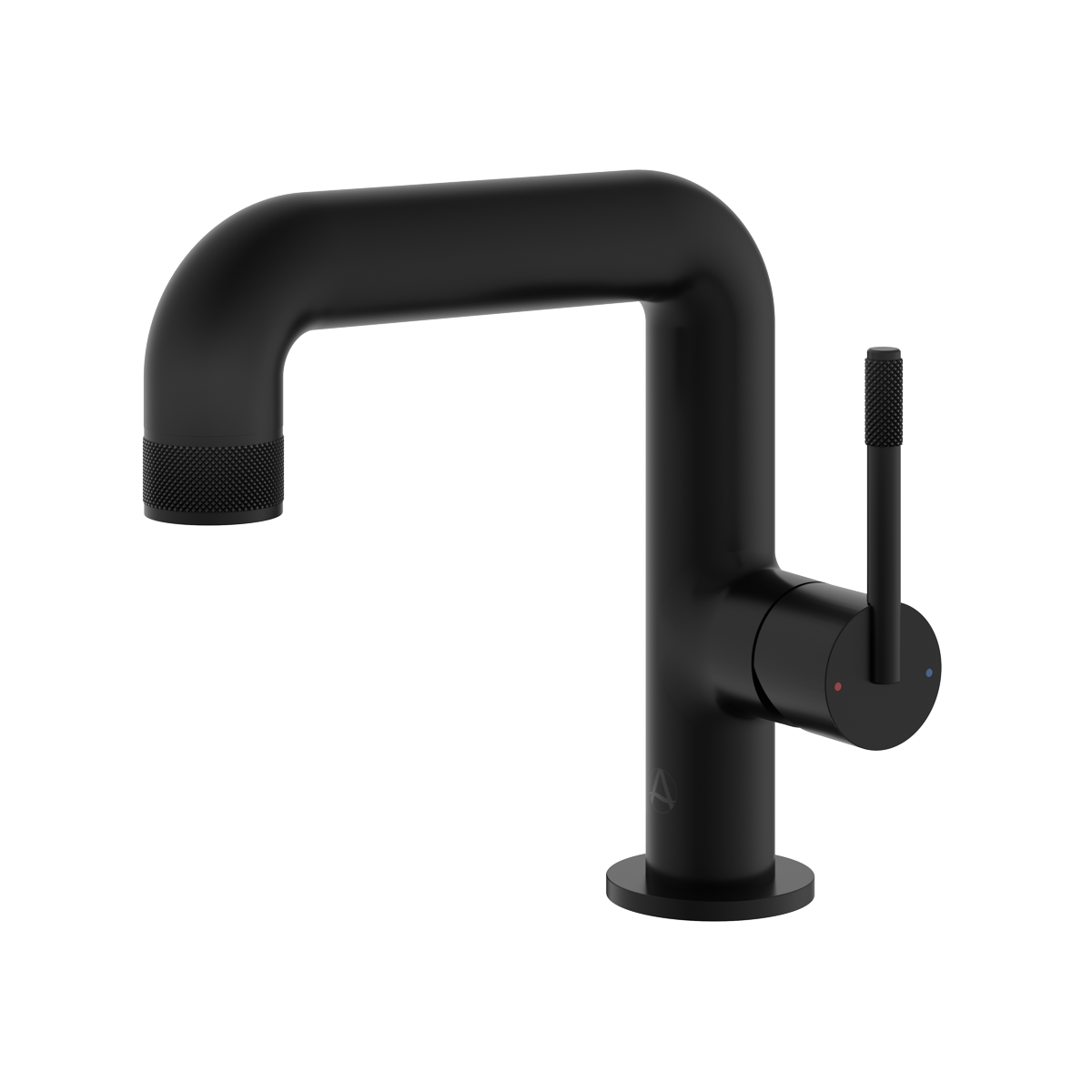Siena Basin Side Lever Brushed Matt Black