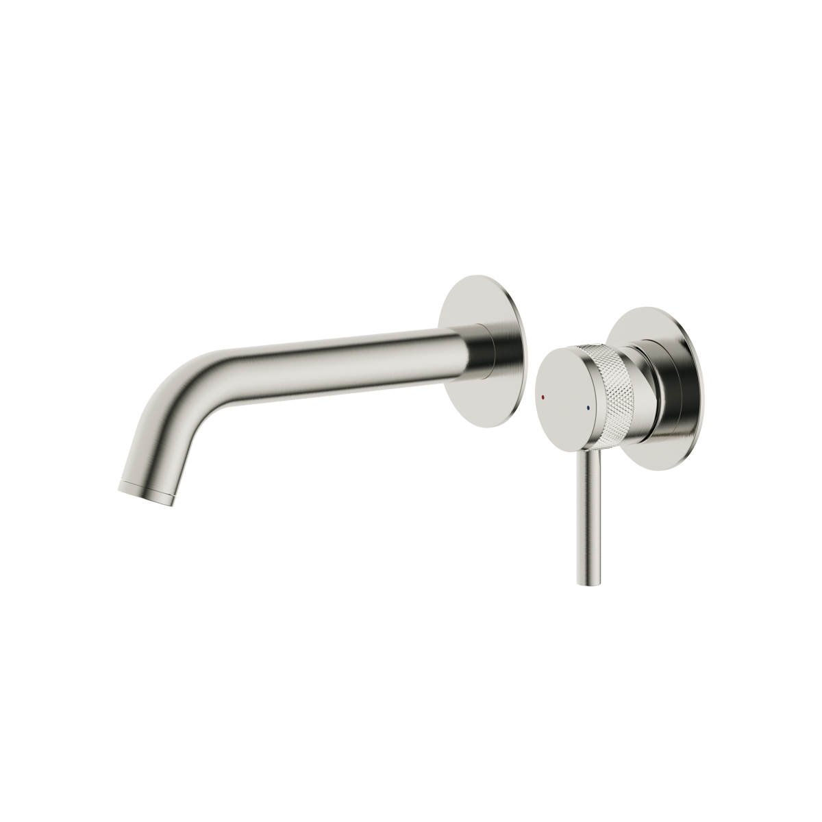 Siena Wall Mounted Bath Filler Brushed Nickle