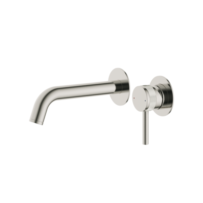 Siena Wall Mounted Bath Filler Brushed Nickle