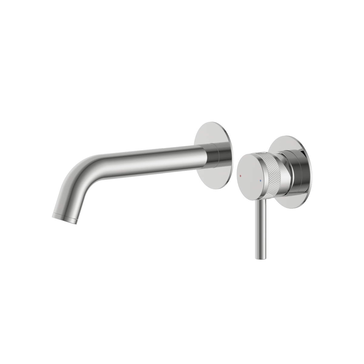 Siena Wall Mounted Bath Filler Polished Chrome