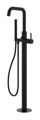 Siena Freestanding Bath Shower Mixer Brushed Matt Black
