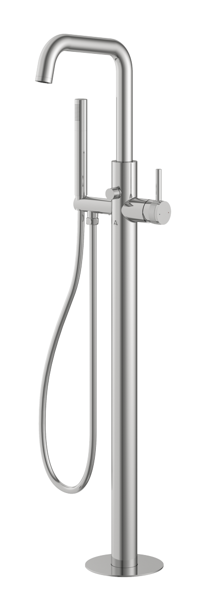 Siena Freestanding Bath Shower Mixer Polished Chrome