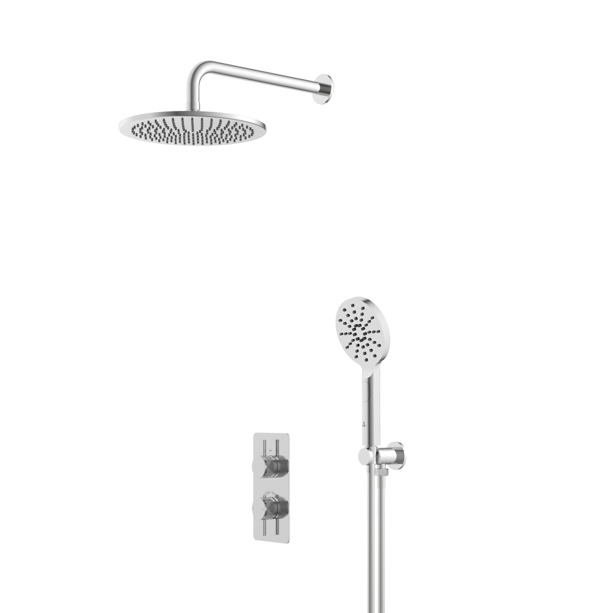 Siena Minimal Shower Set Polished Chrome