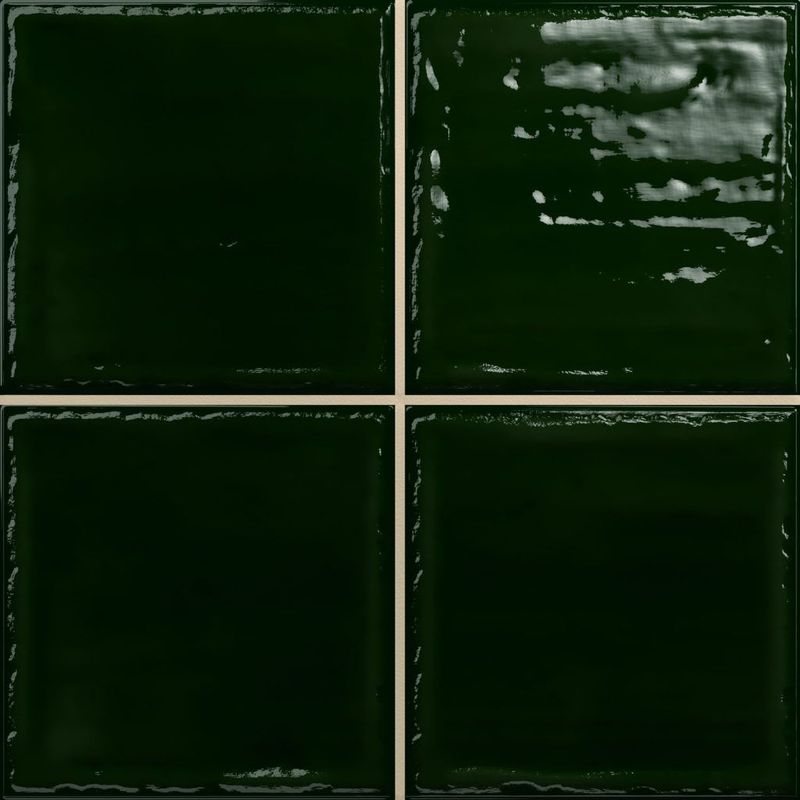 Kiki Square Green Intense 200x200mm