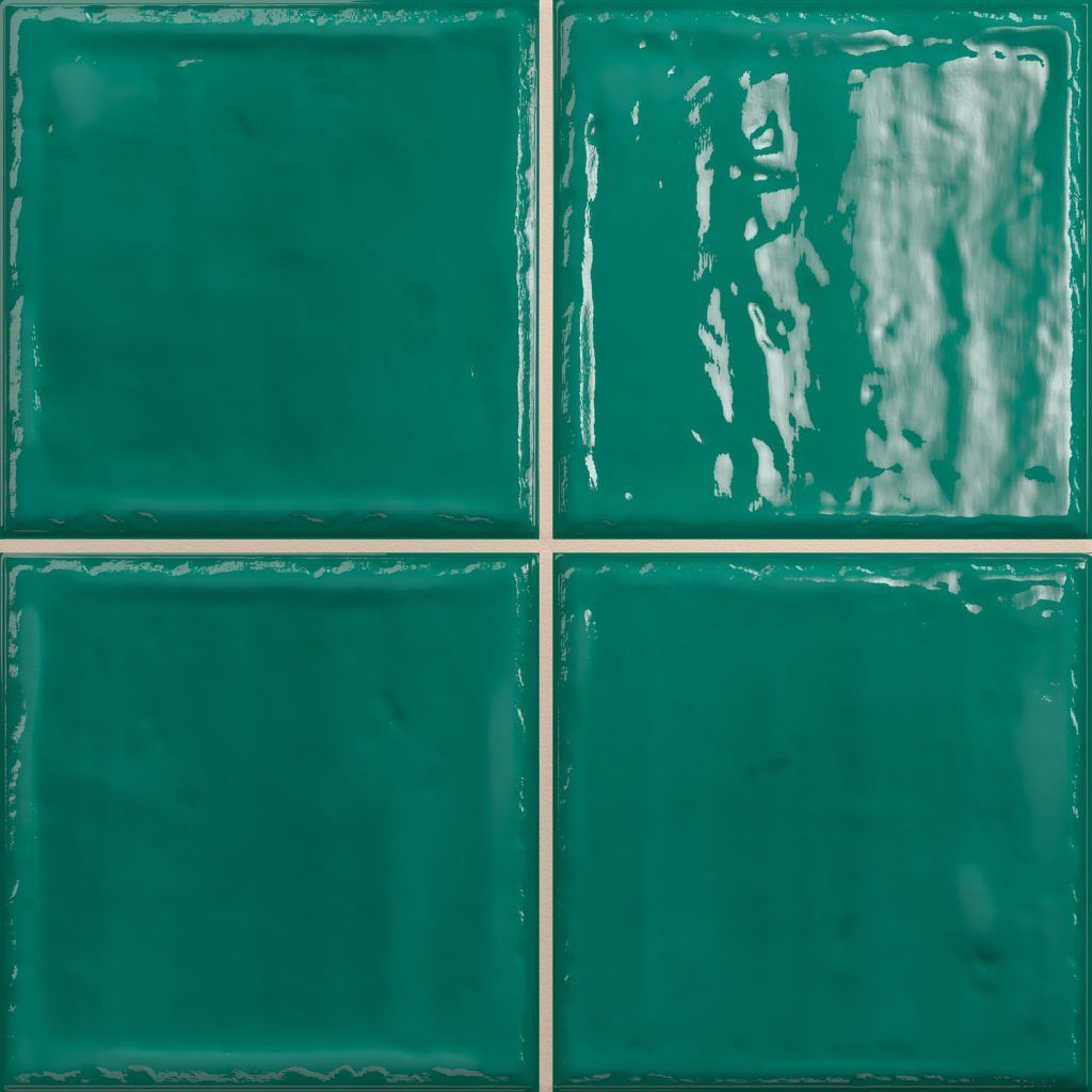 Kiki Square Emerald 200x200mm