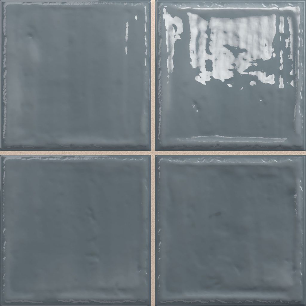 Kiki Square Blue Mist 200x200mm