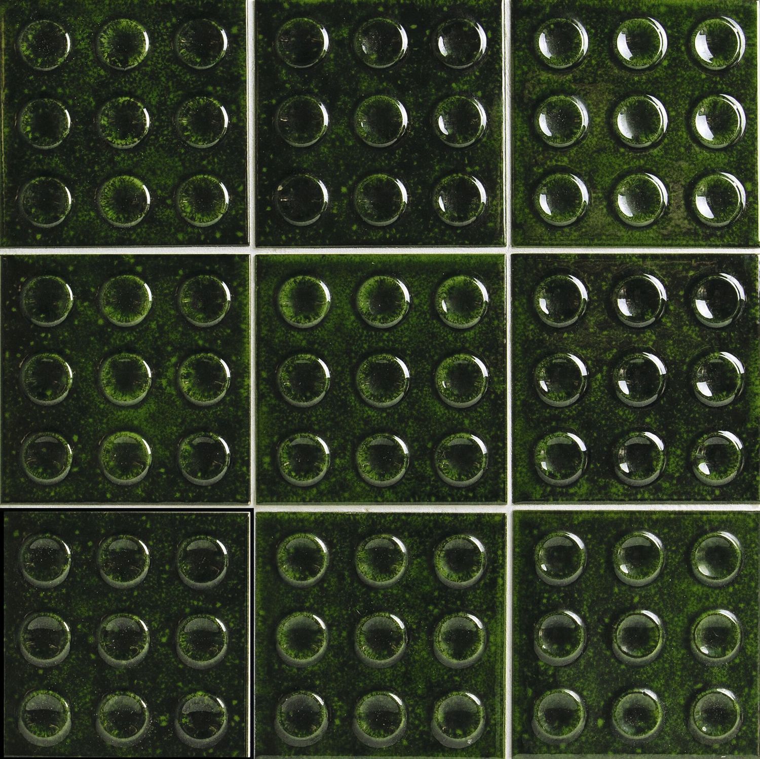 Convex Square Emerald 100x100