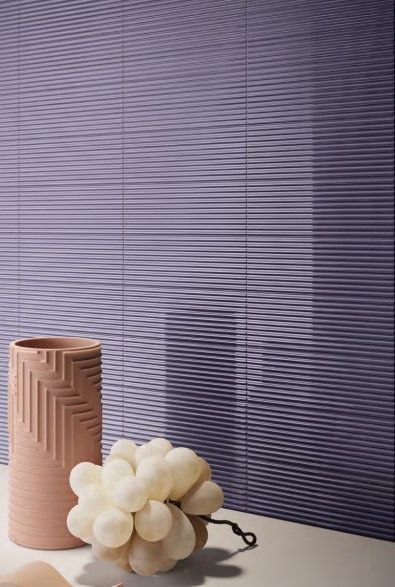 Lustra Mauve Gloss Stripe