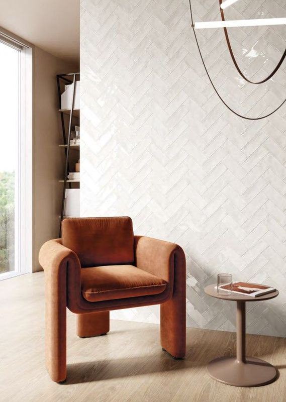 Lustra White Matt Tile