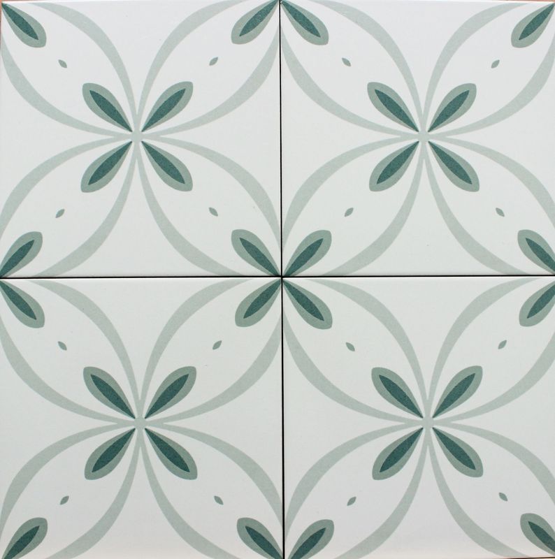 Tusa Green 200X200 Matt R10 PTV36+