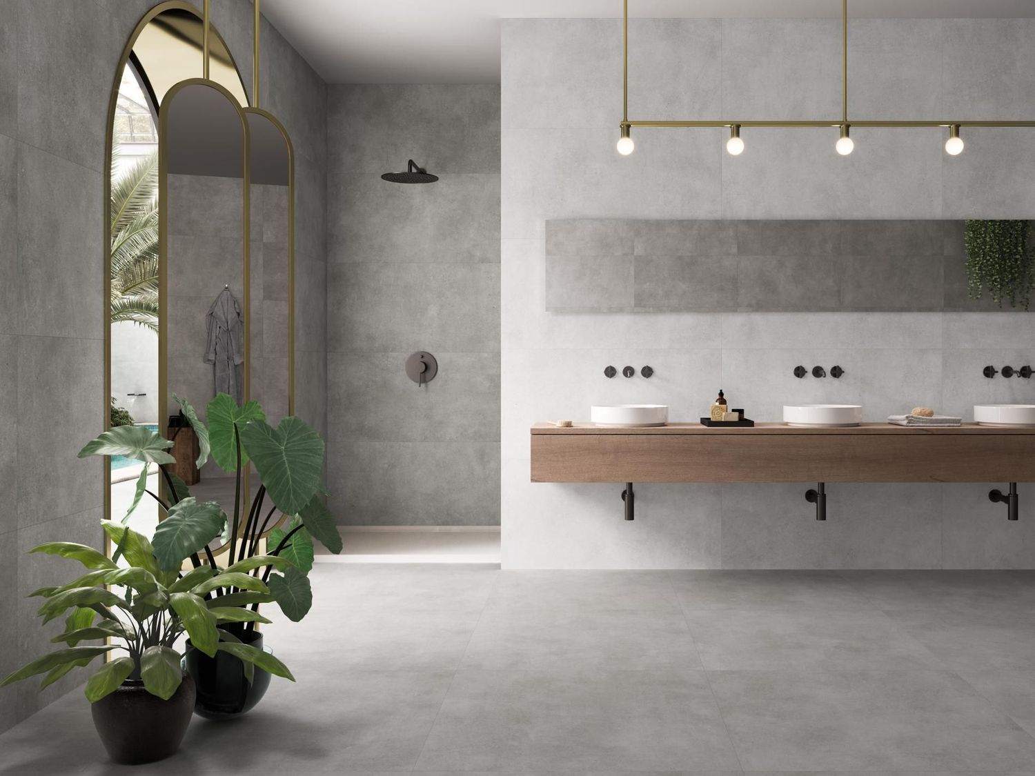 Manhattan Concrete Gris Matt R9 600x1200