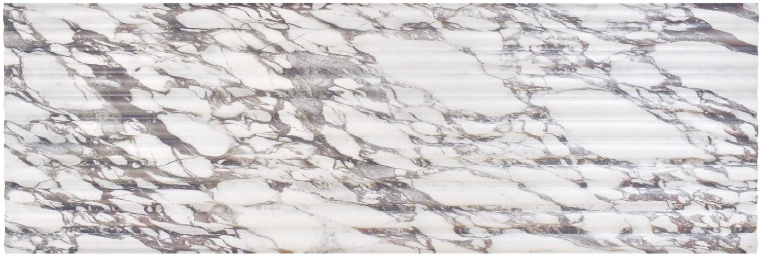 Marble Fluted Calacatta Viola