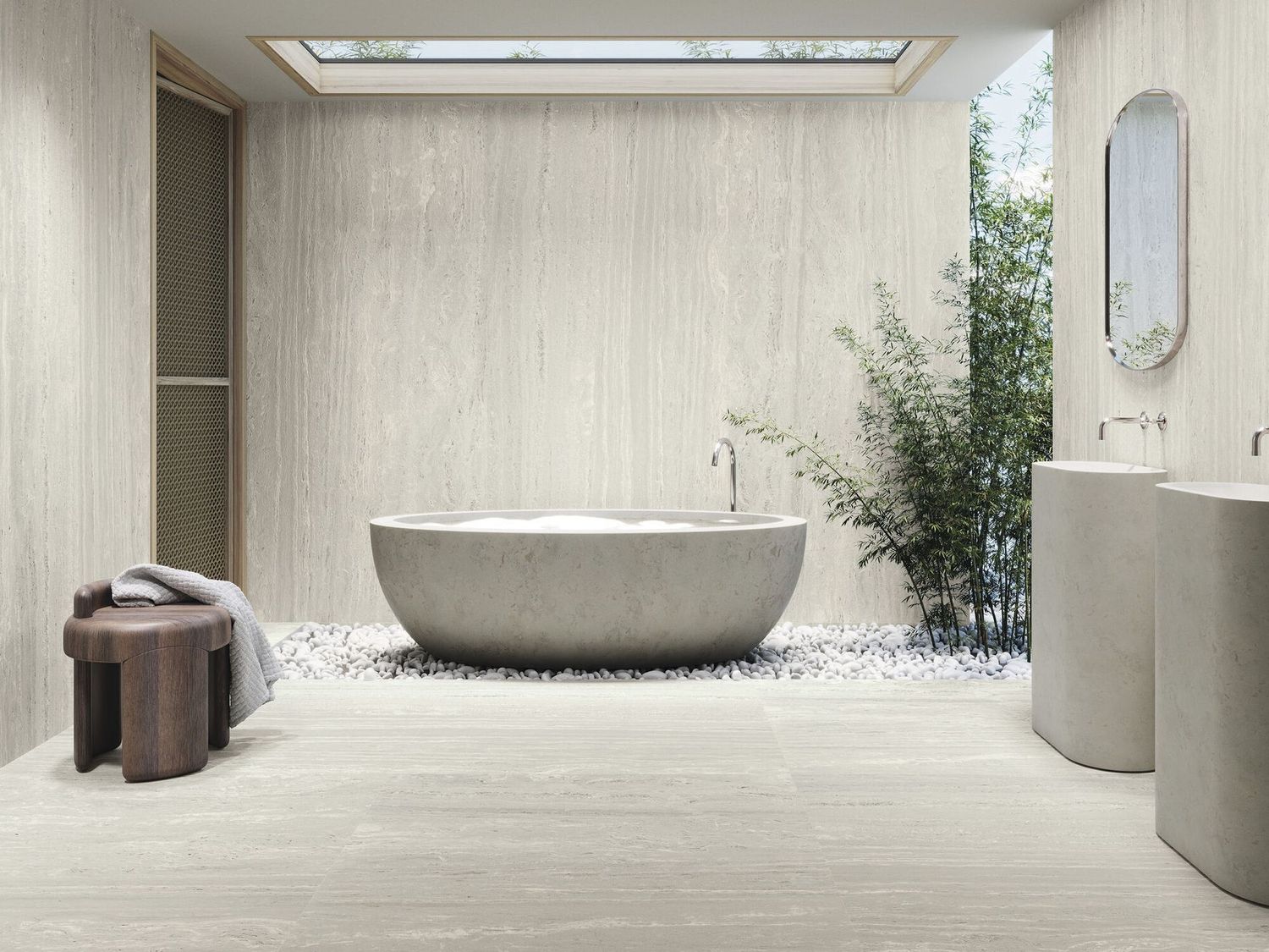 Travertina Gris Matt