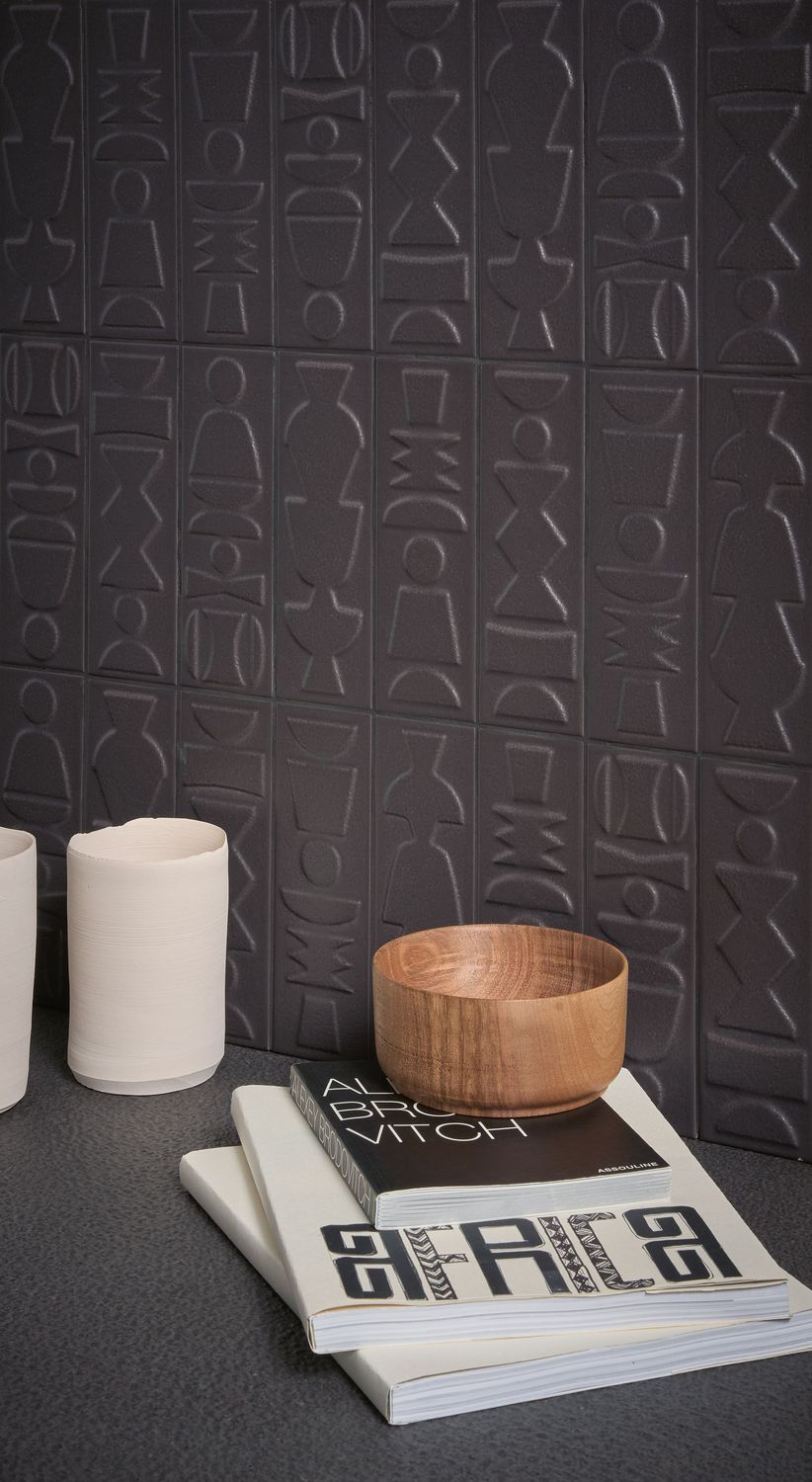 Clay Ebony Brick Matt 200x65