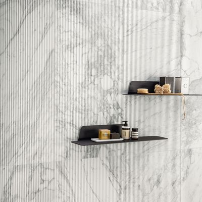 Marmol Blanco Fluted