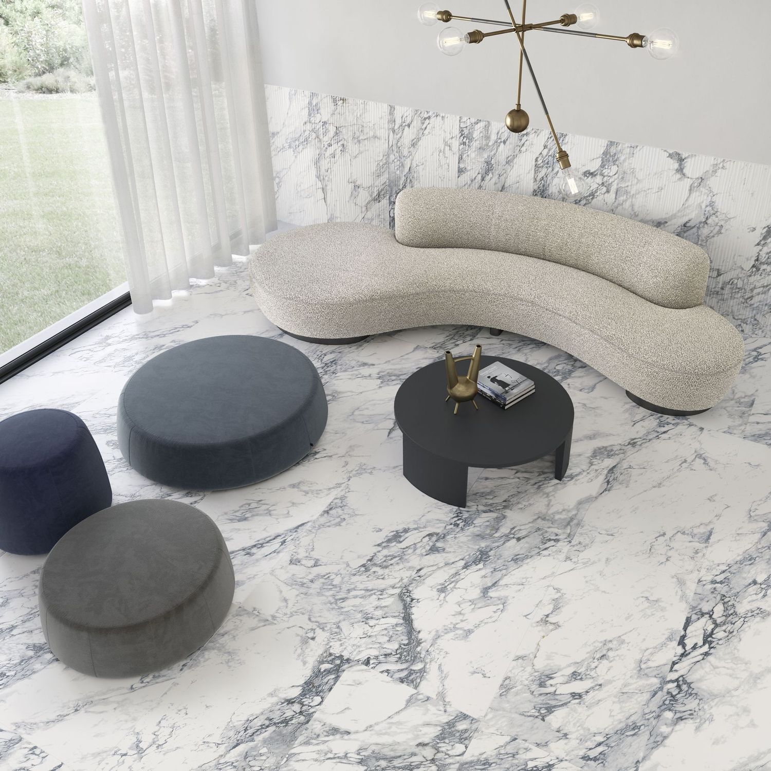 Contempory Blanco Matt PTV36+ (3D Vein)