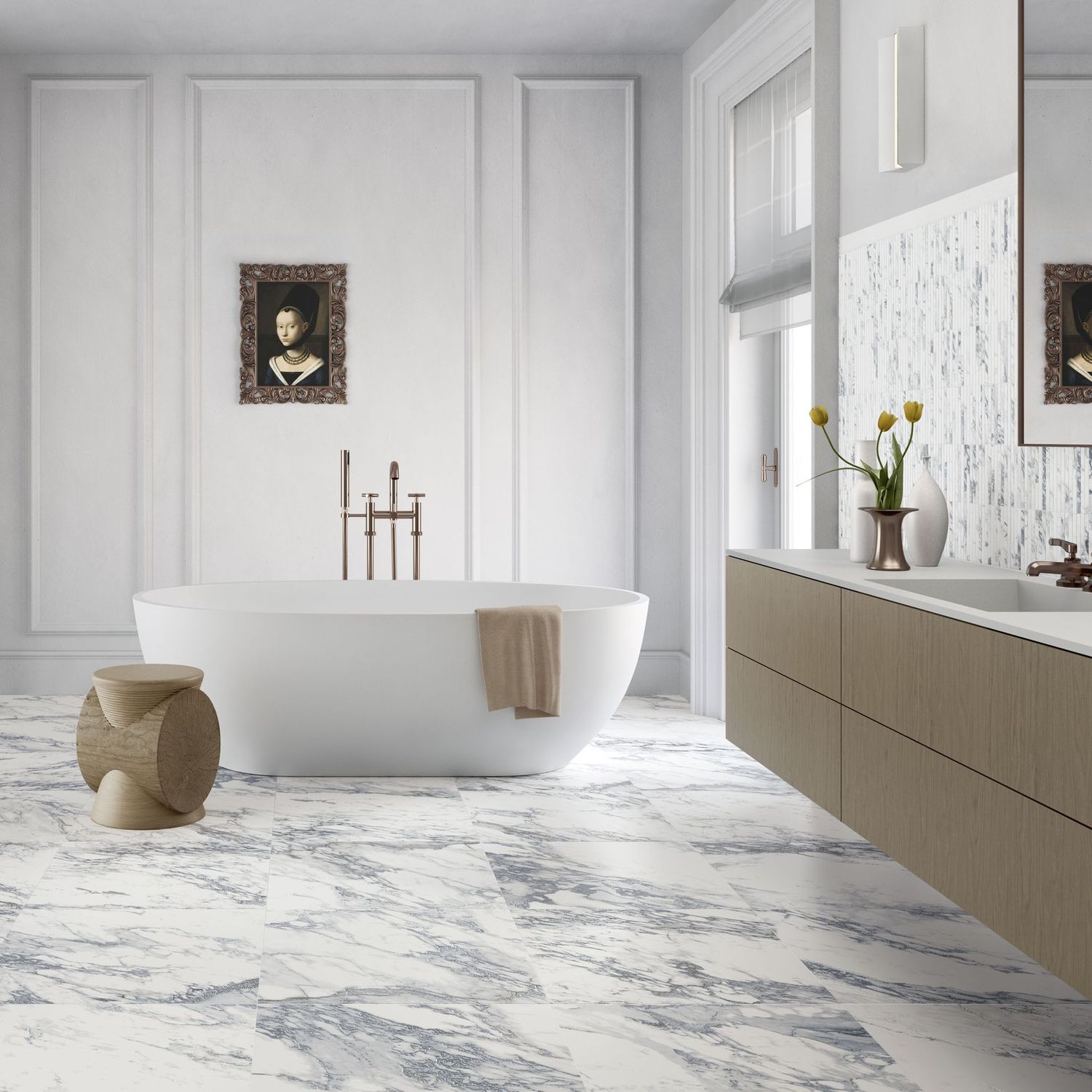 Contempory Blanco Matt PTV36+ (3D Vein)