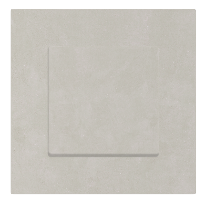 Flecked White Matt 3D