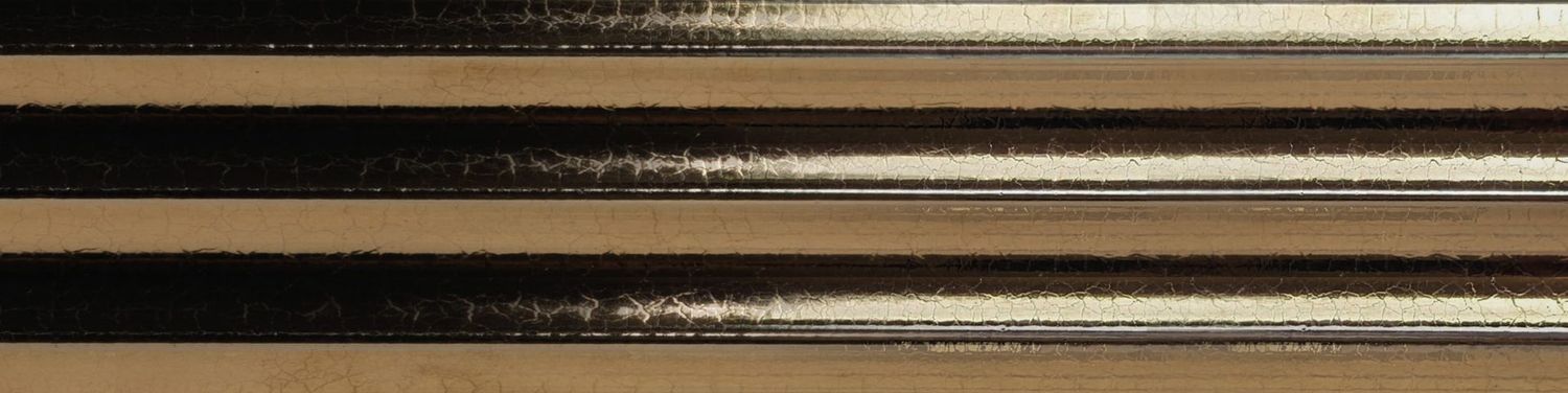 Fluted Oro Corrugated Gloss 300x75
